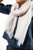 Evas Sunday Linen Gauze Scarf -