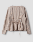 Ewa i Walla Teri Striped Jacket 66766 - Stay Wild Collective  Coat