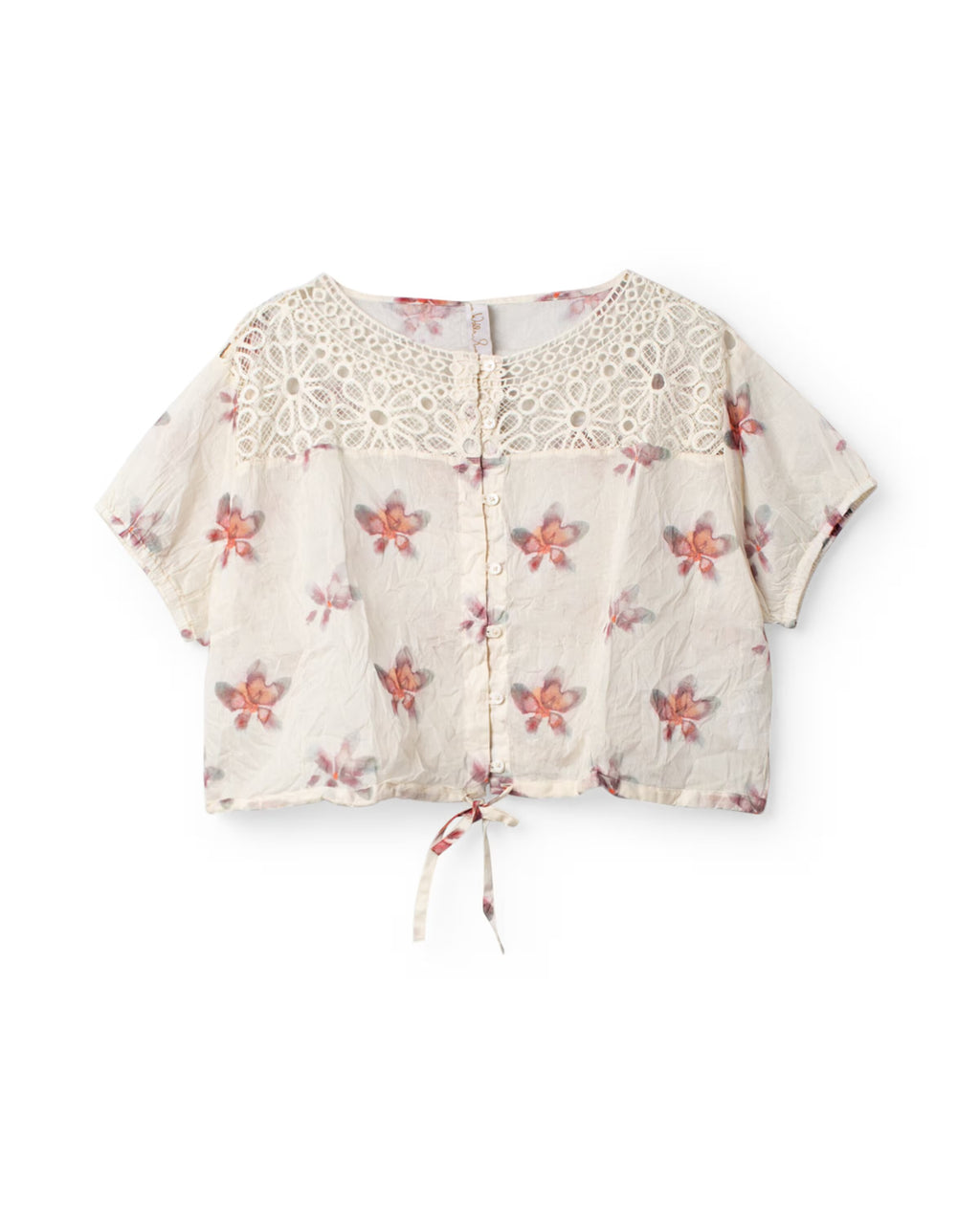  Pre order Ewa I walla Lula
FLORAL BLOUSE ss26 44202 - Stay Wild Collective  