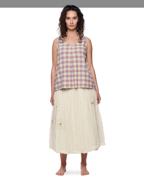 Ewa i Walla Lykke Checked Top - Stay Wild Collective  Shirt