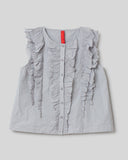 Alfrida
TOP

Sleeveless top with ruffles - Stay Wild Collective  Shirts & Tops