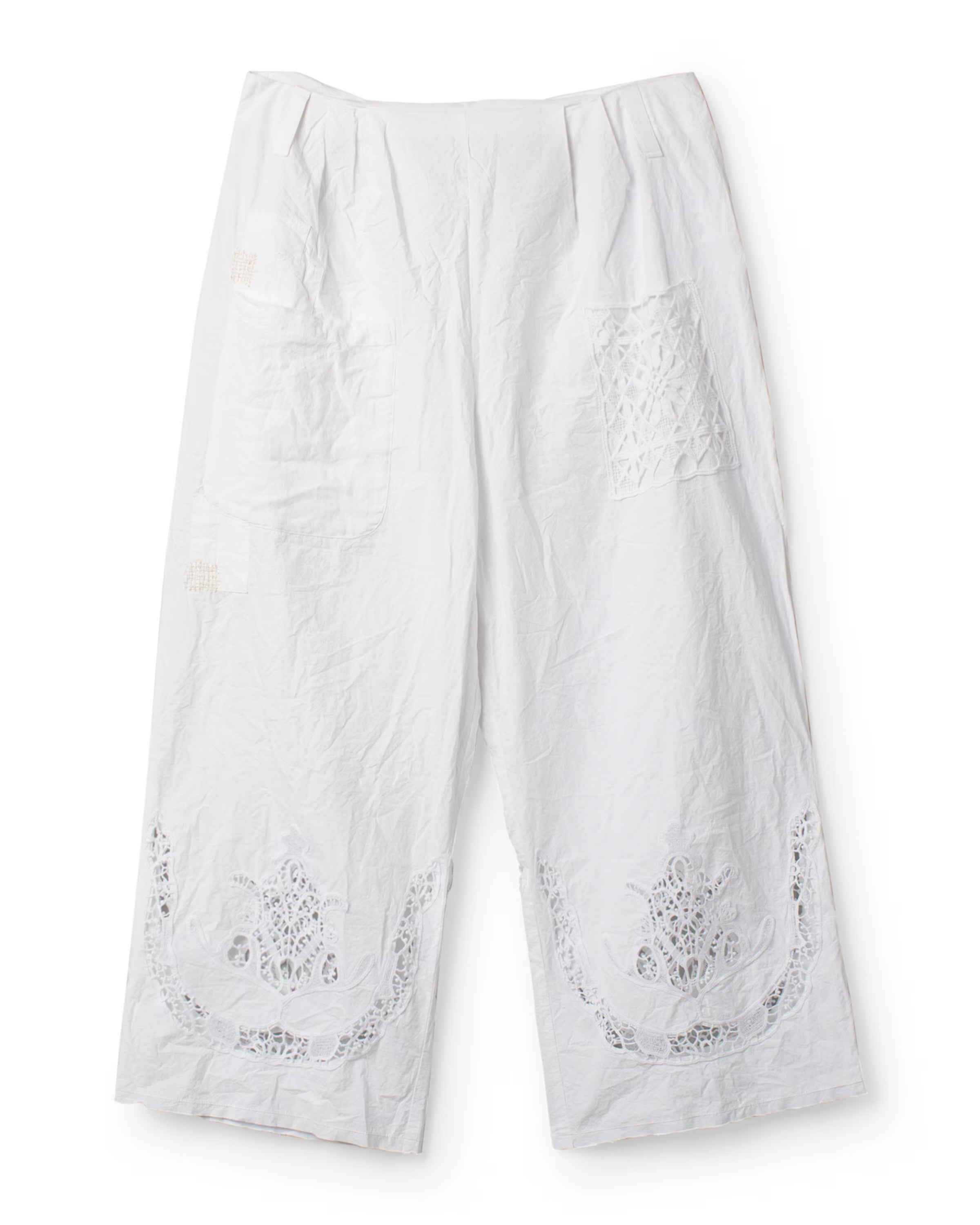  Pre order Ewa I walla ijrin trouser white ss26 11441 - Stay Wild Collective  
