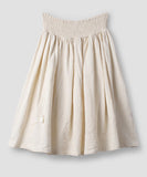 Ewa i Walla Cotton Skirt with Flowers Katrina 22264 Cream - Stay Wild Collective  skirts
