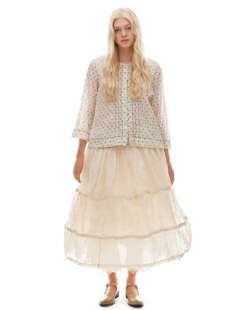  Ewa I walla ss24 Cassandra skirt vanilla SALE - Stay Wild Collective  