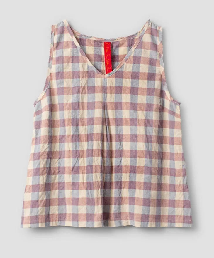 Ewa i Walla Lykke Checked Top - Stay Wild Collective  Shirt
