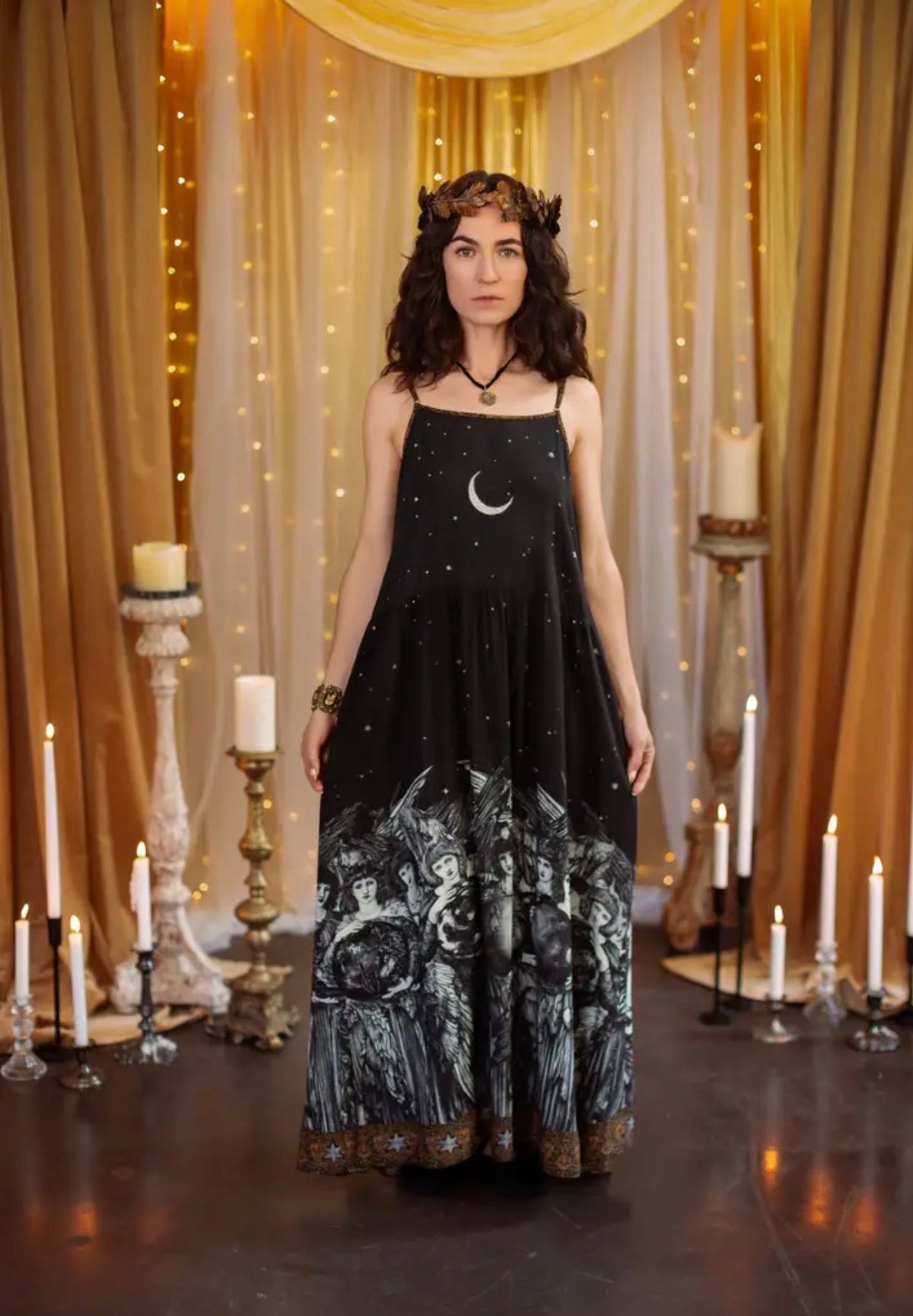 The guardians Boheme slip dress