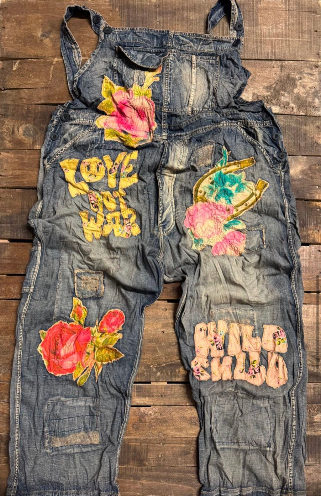 Pre order sunfaded trail overalls jaded gypsy