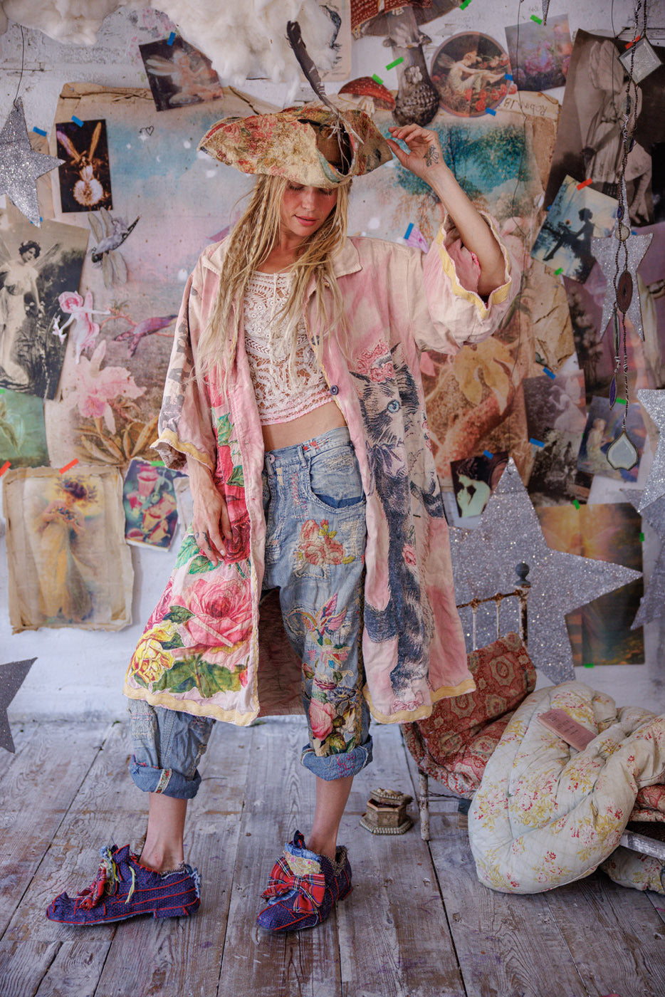 Magnolia pearl Love and Floral Cyrene Jacket