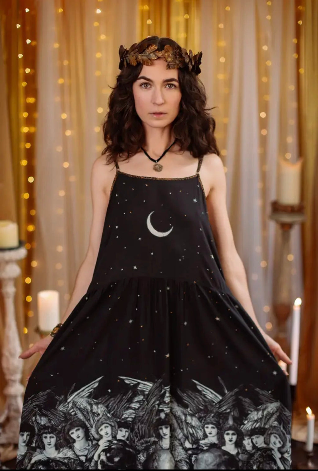 The guardians Boheme slip dress