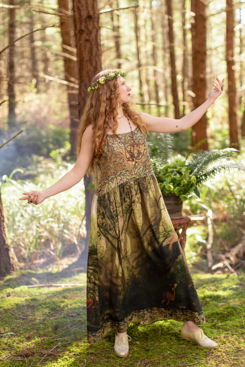 Market of stars THE DAWNING BOHÉME SLIP DRESS