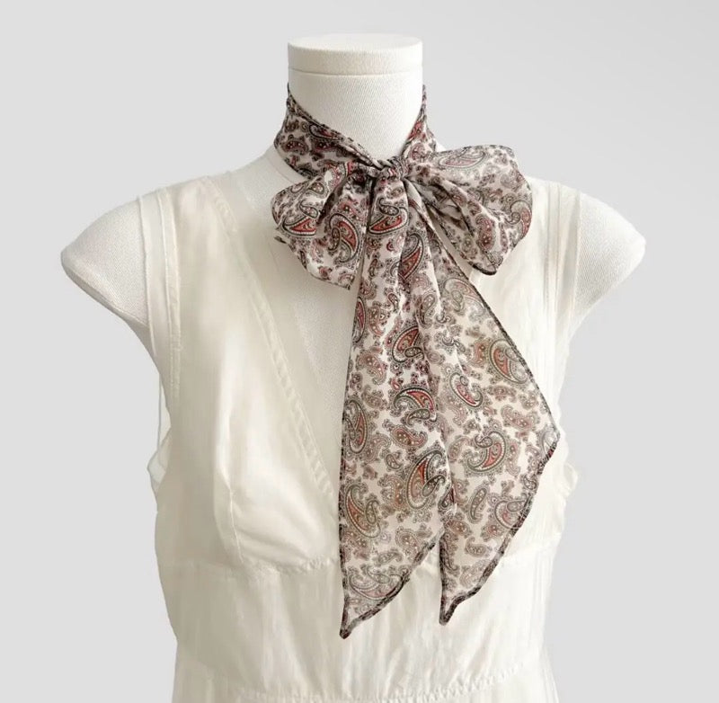 Kaiyi Patterned neck scarfs