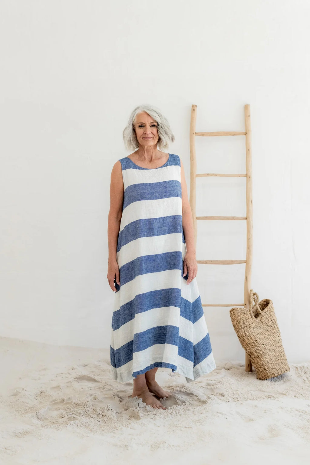 Megbydesign Bronte dress linen