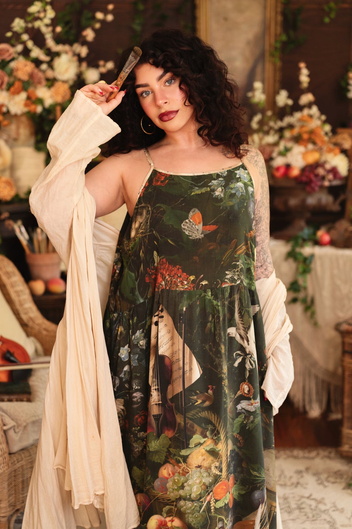 LABOUR OF LOVE BOHÉME SLIP DRESS