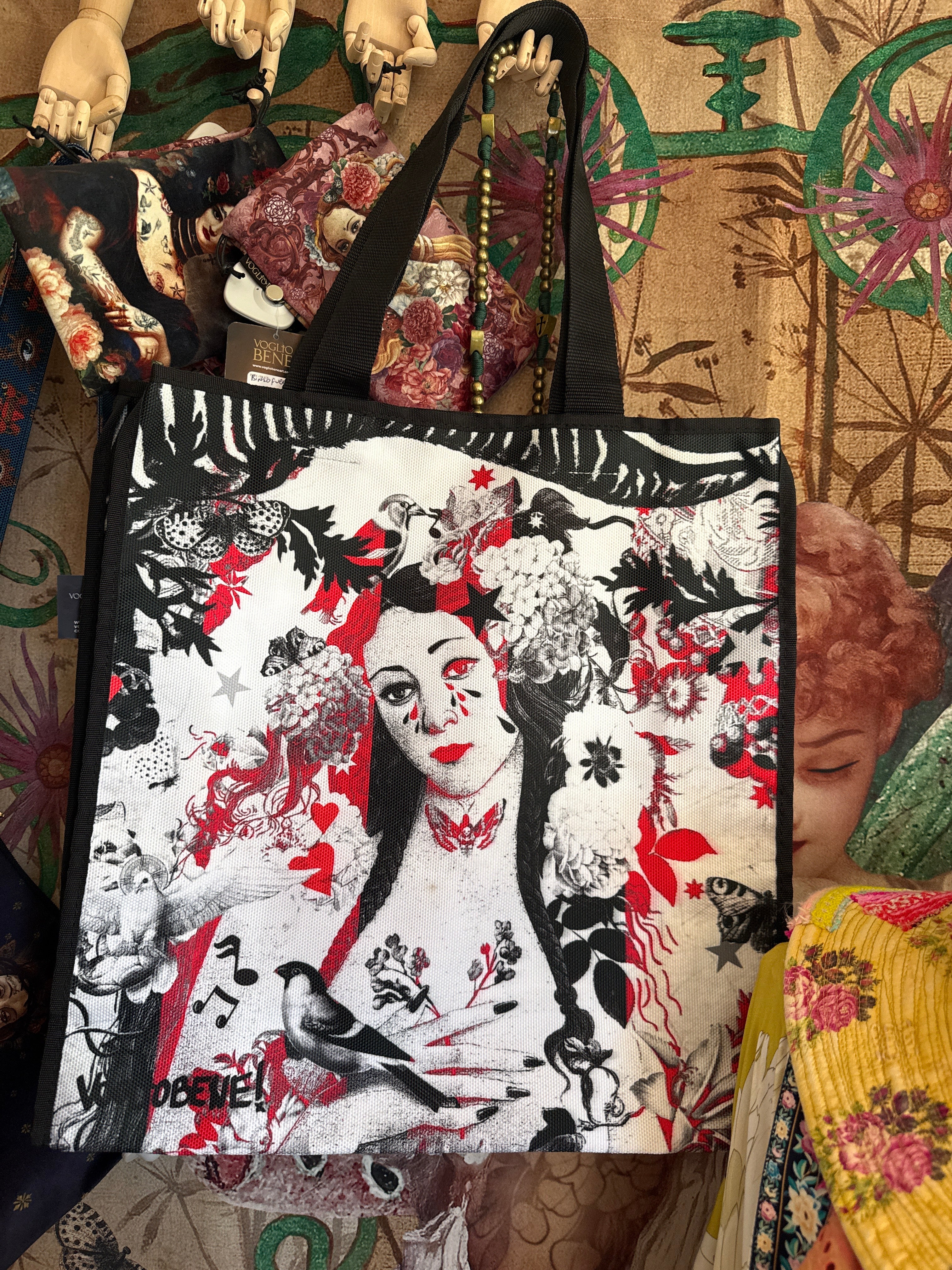 Voglio Bene large Venus love tote