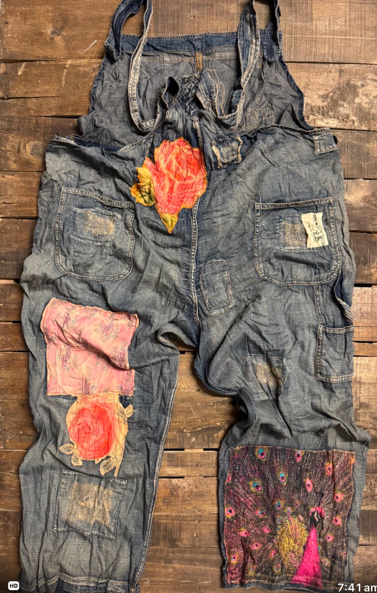 Pre order sunfaded trail overalls jaded gypsy