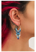 Ayala bar Blue Bayou Set, Drop Blue Earrings, Aeriel C2381