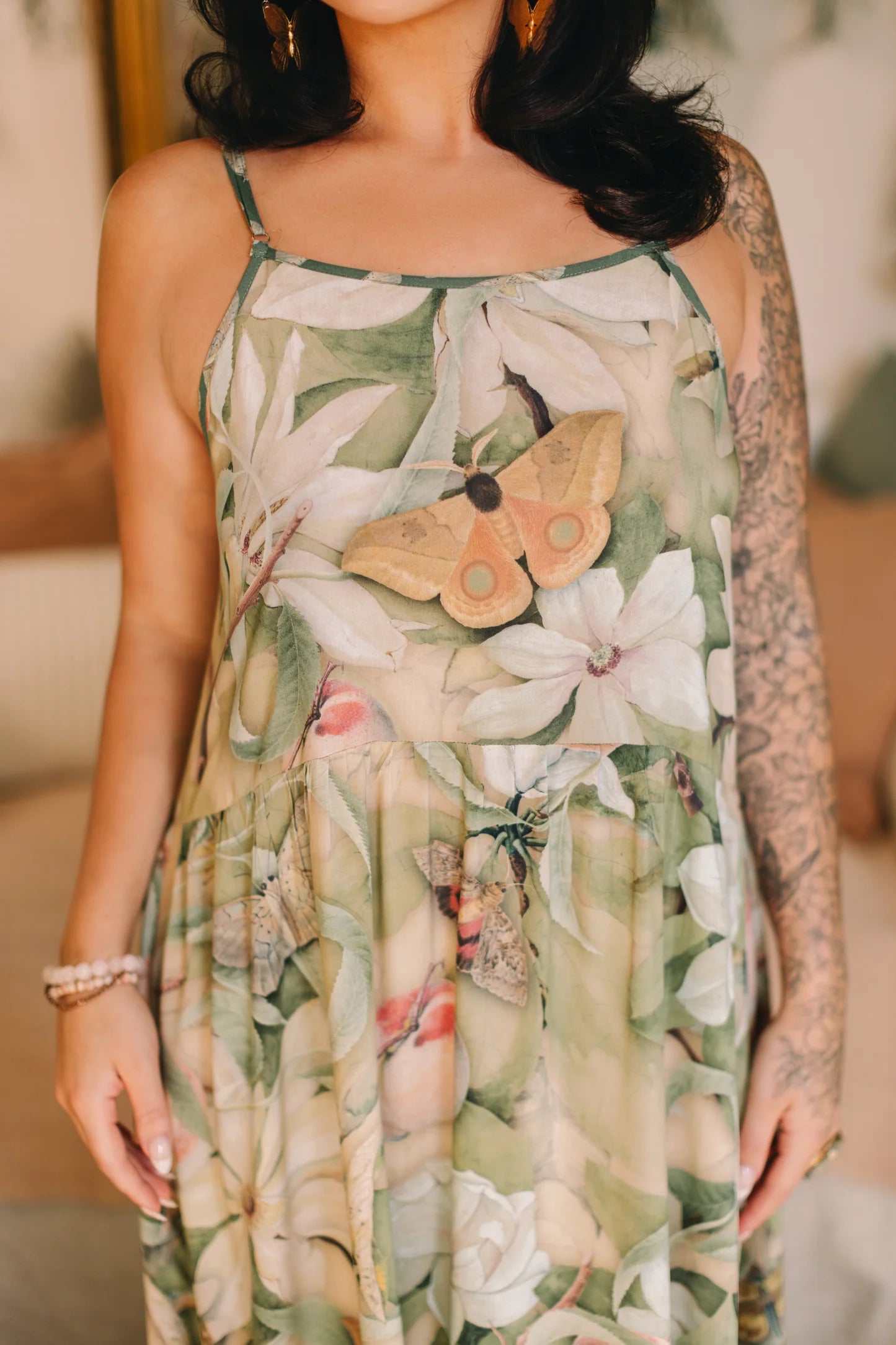 FLEUR DE SOLEIL BOHÉME SLIP DRESS market of stars - Stay Wild Collective
