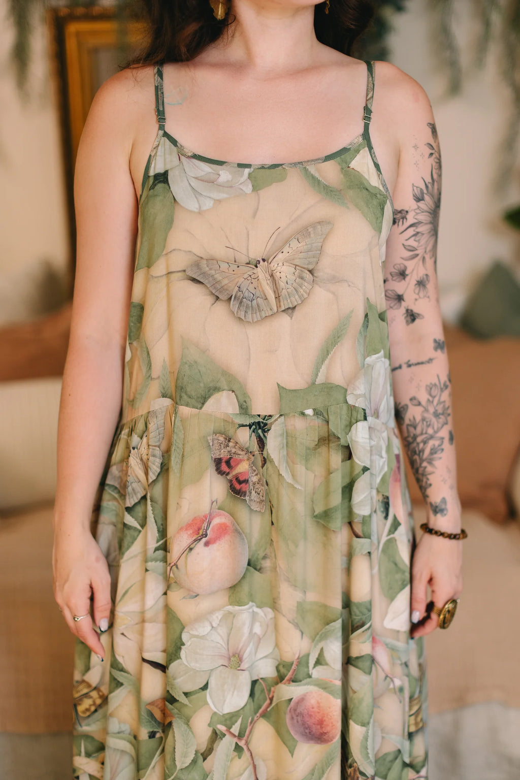 FLEUR DE SOLEIL BOHÉME SLIP DRESS market of stars - Stay Wild Collective