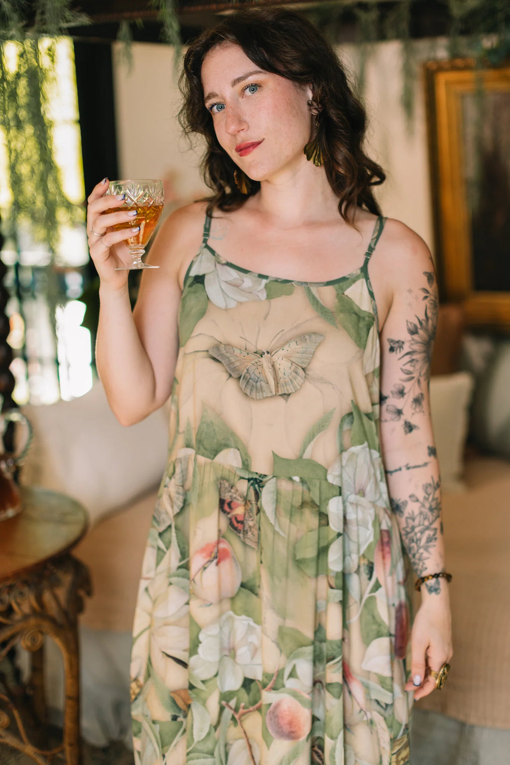 FLEUR DE SOLEIL BOHÉME SLIP DRESS market of stars - Stay Wild Collective