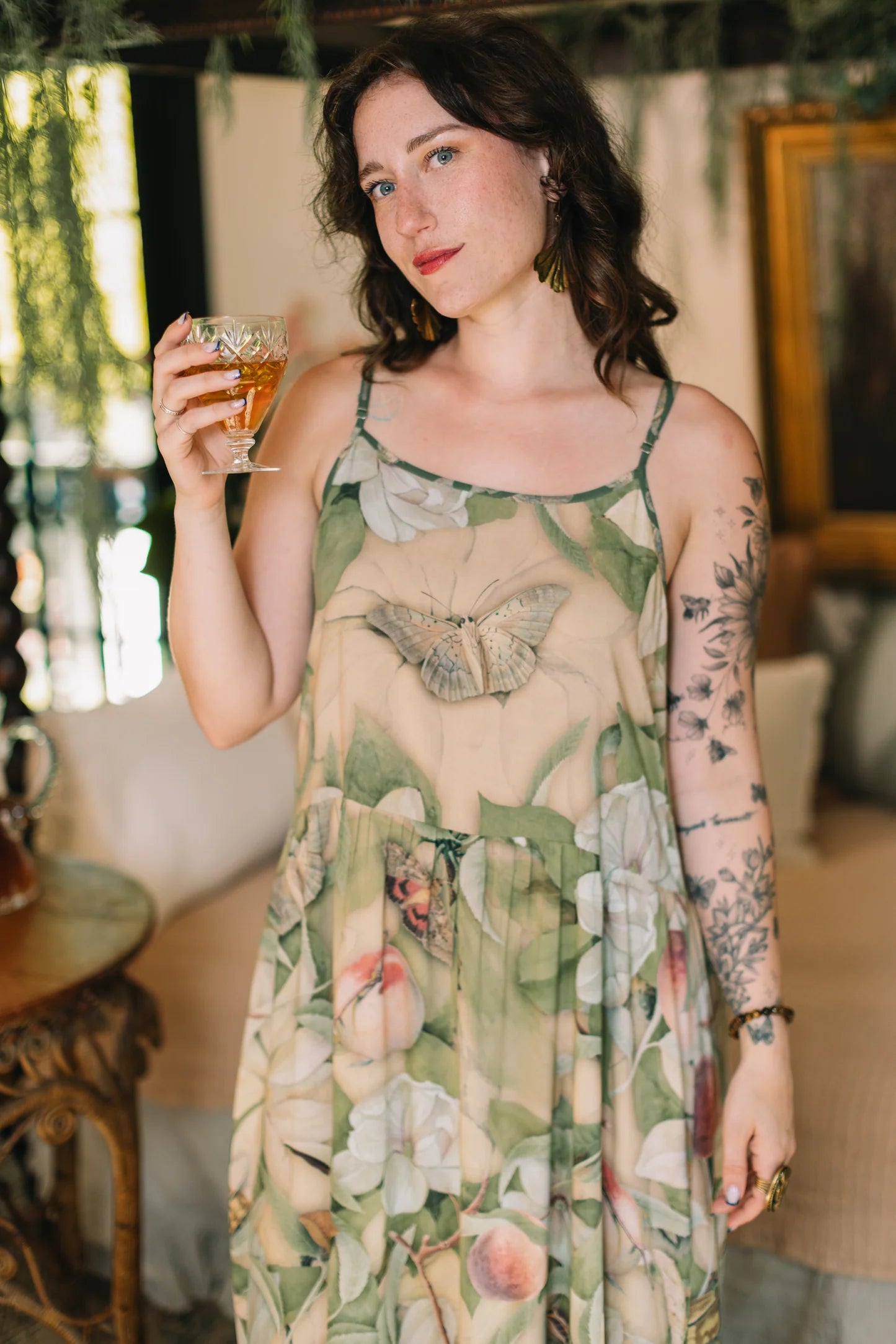 FLEUR DE SOLEIL BOHÉME SLIP DRESS market of stars - Stay Wild Collective