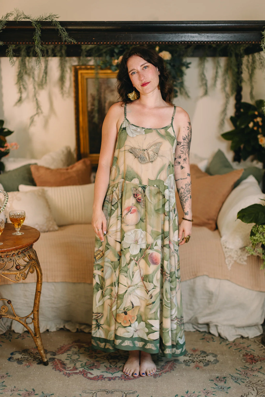FLEUR DE SOLEIL BOHÉME SLIP DRESS market of stars - Stay Wild Collective