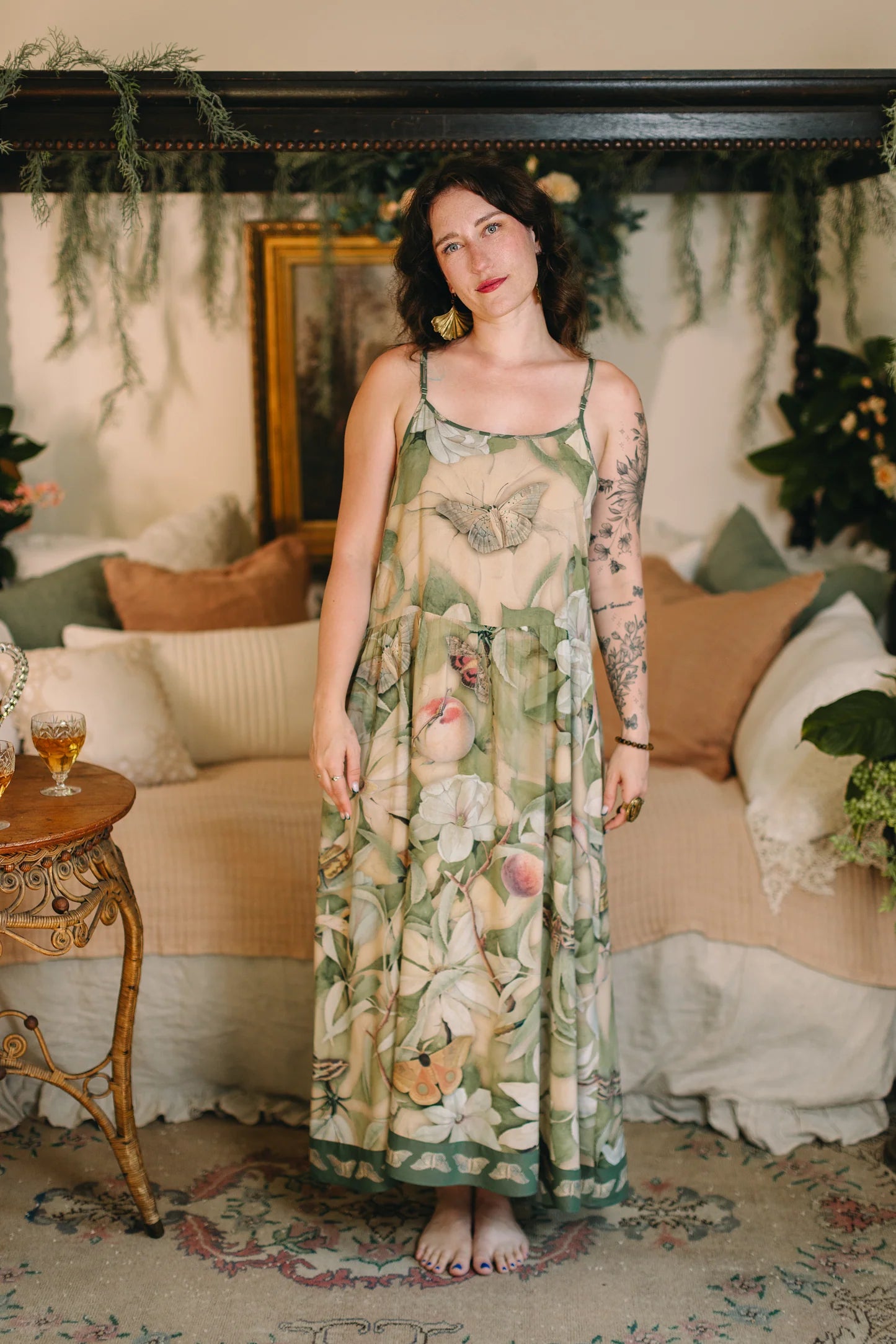 FLEUR DE SOLEIL BOHÉME SLIP DRESS market of stars - Stay Wild Collective