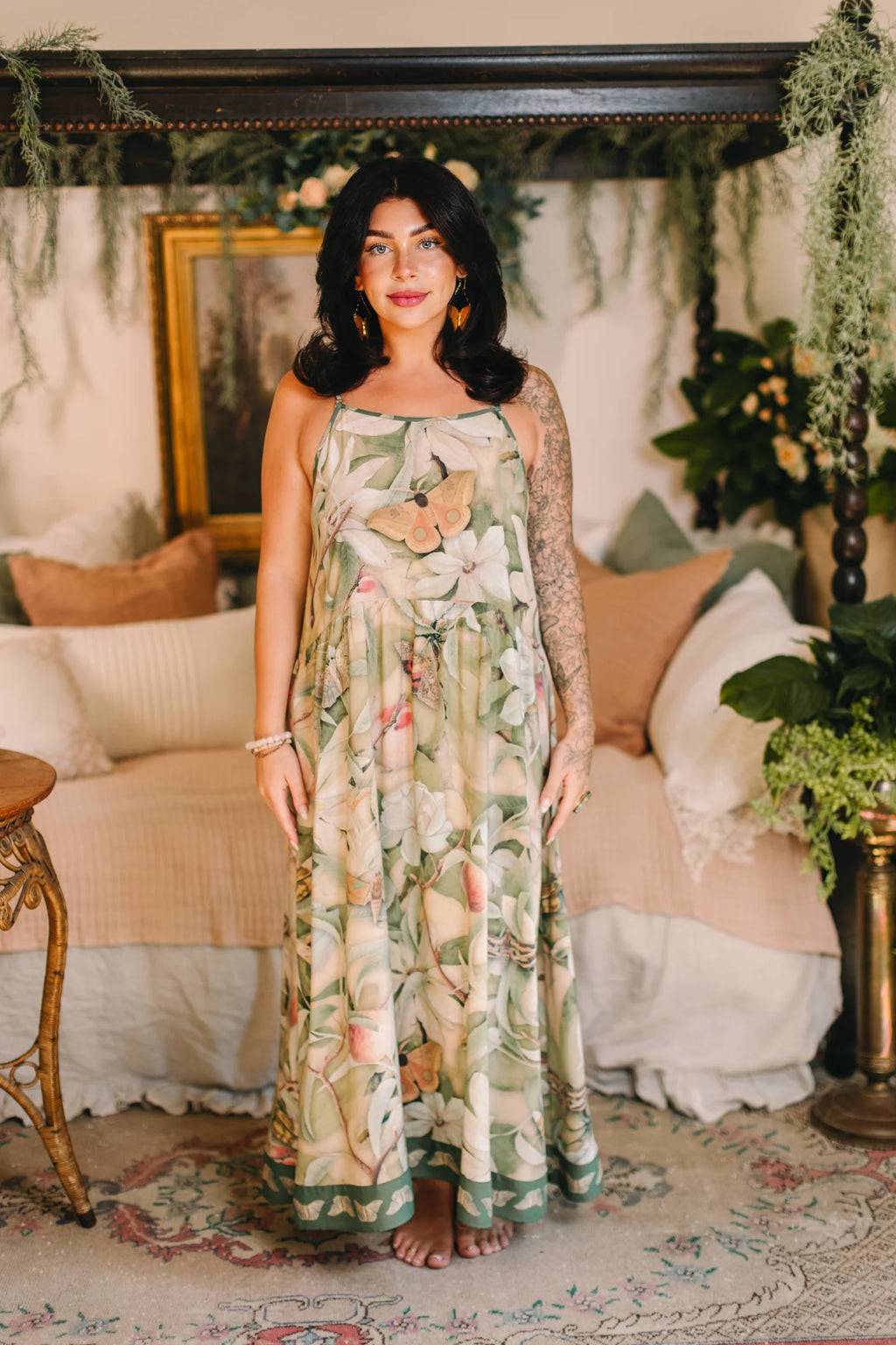 FLEUR DE SOLEIL BOHÉME SLIP DRESS market of stars - Stay Wild Collective