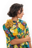 Eva Sunday Fabric Flower Brooch | Limoncello