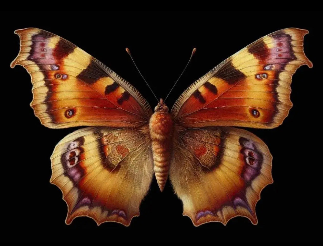  Fly away A3 size large decopage paper - Stay Wild Collective  Decor