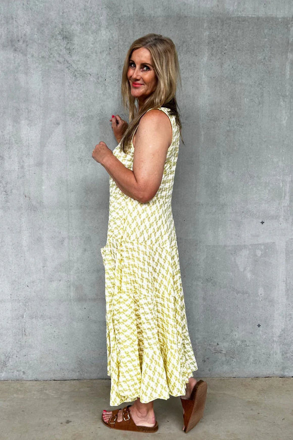 Frederic biased cut cotton dress - Stay Wild Collective  Dress