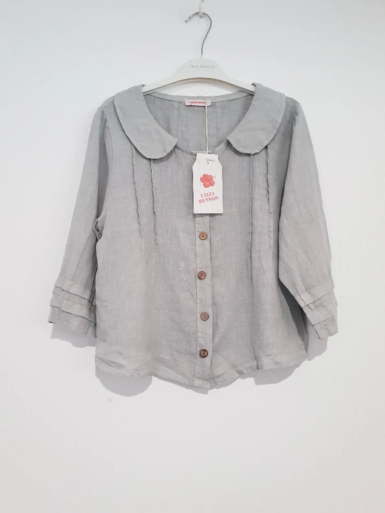  Montaigne ITALIAN LINEN BUTTON UP JACKET - Stay Wild Collective  