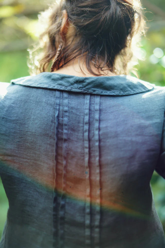  Montaigne ITALIAN LINEN BUTTON UP JACKET - Stay Wild Collective  