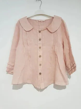 Frederic Italian linen button up jacket White - Stay Wild Collective  Jacket