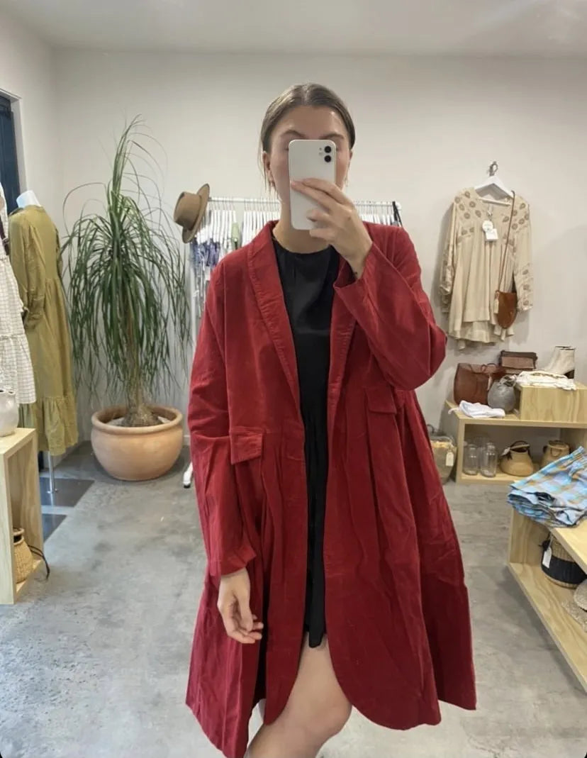Frederic Velvet Coat - Stay Wild Collective  Coat