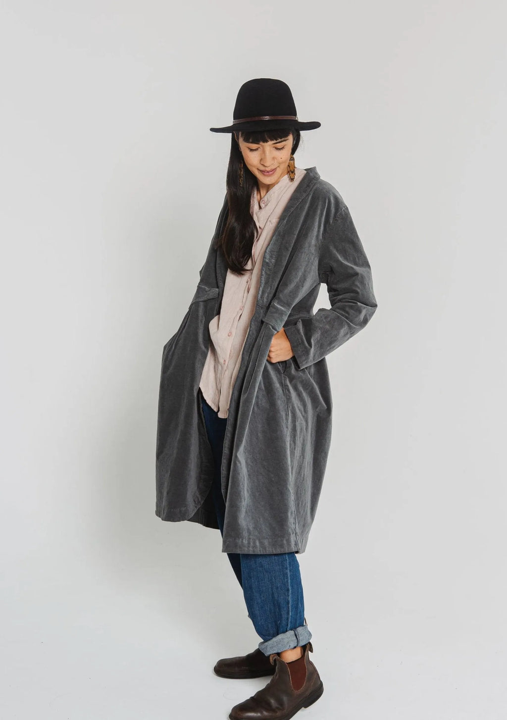 Frederic Velvet Coat - Stay Wild Collective  Coat