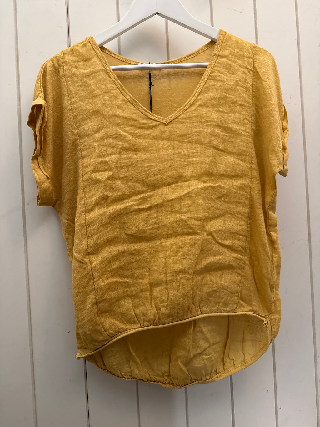 Frederic linen tees with elastic hem - Stay Wild Collective
