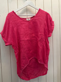 Frederic linen tees with elastic hem - Stay Wild Collective