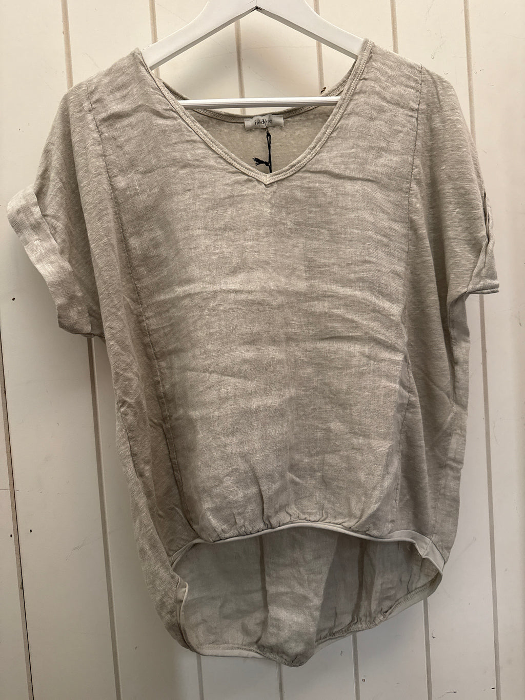 Frederic linen tees with elastic hem - Stay Wild Collective