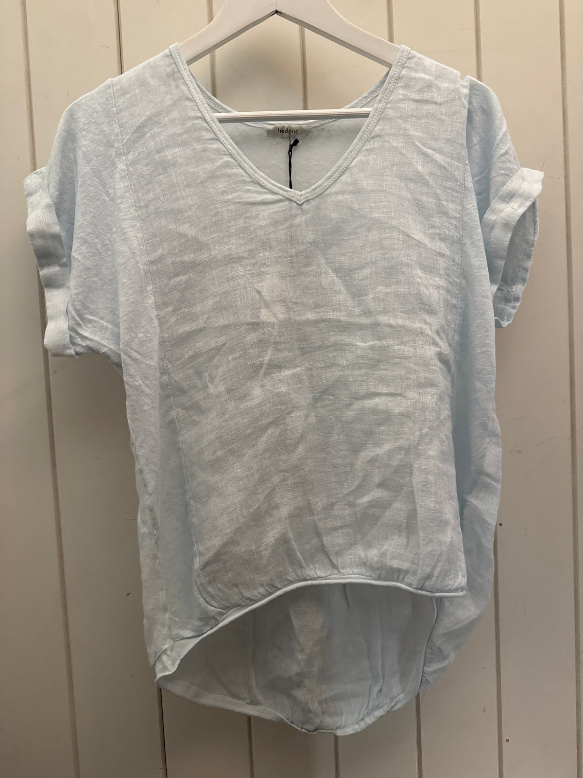 Frederic linen tees with elastic hem - Stay Wild Collective