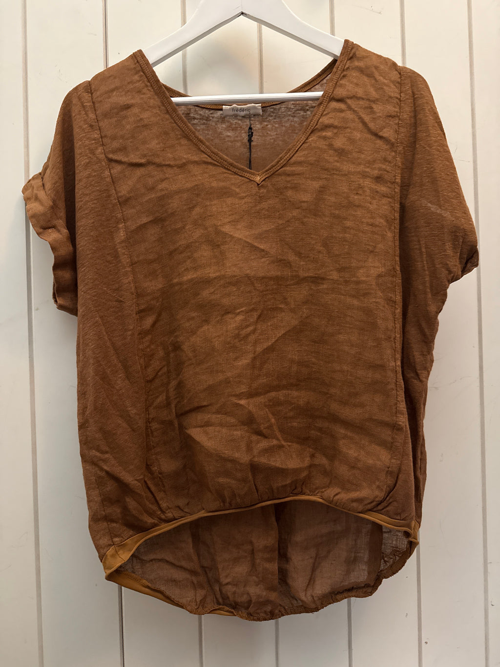 Frederic linen tees with elastic hem - Stay Wild Collective