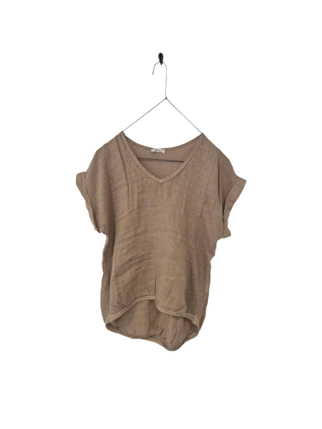 Frederic linen tees with elastic hem - Stay Wild Collective