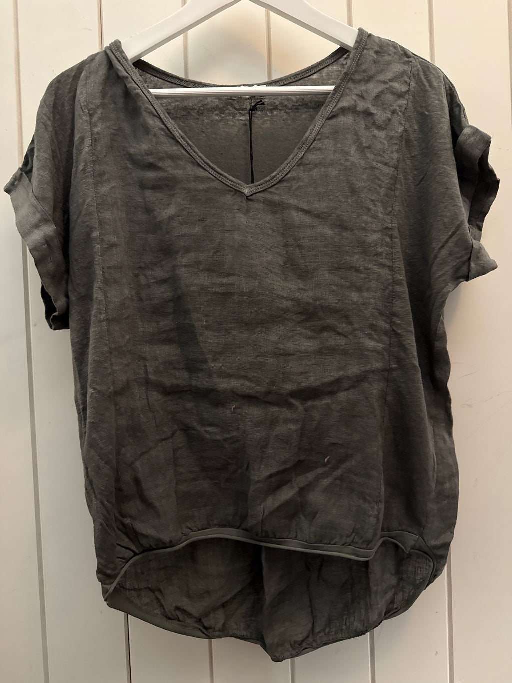 Frederic linen tees with elastic hem - Stay Wild Collective