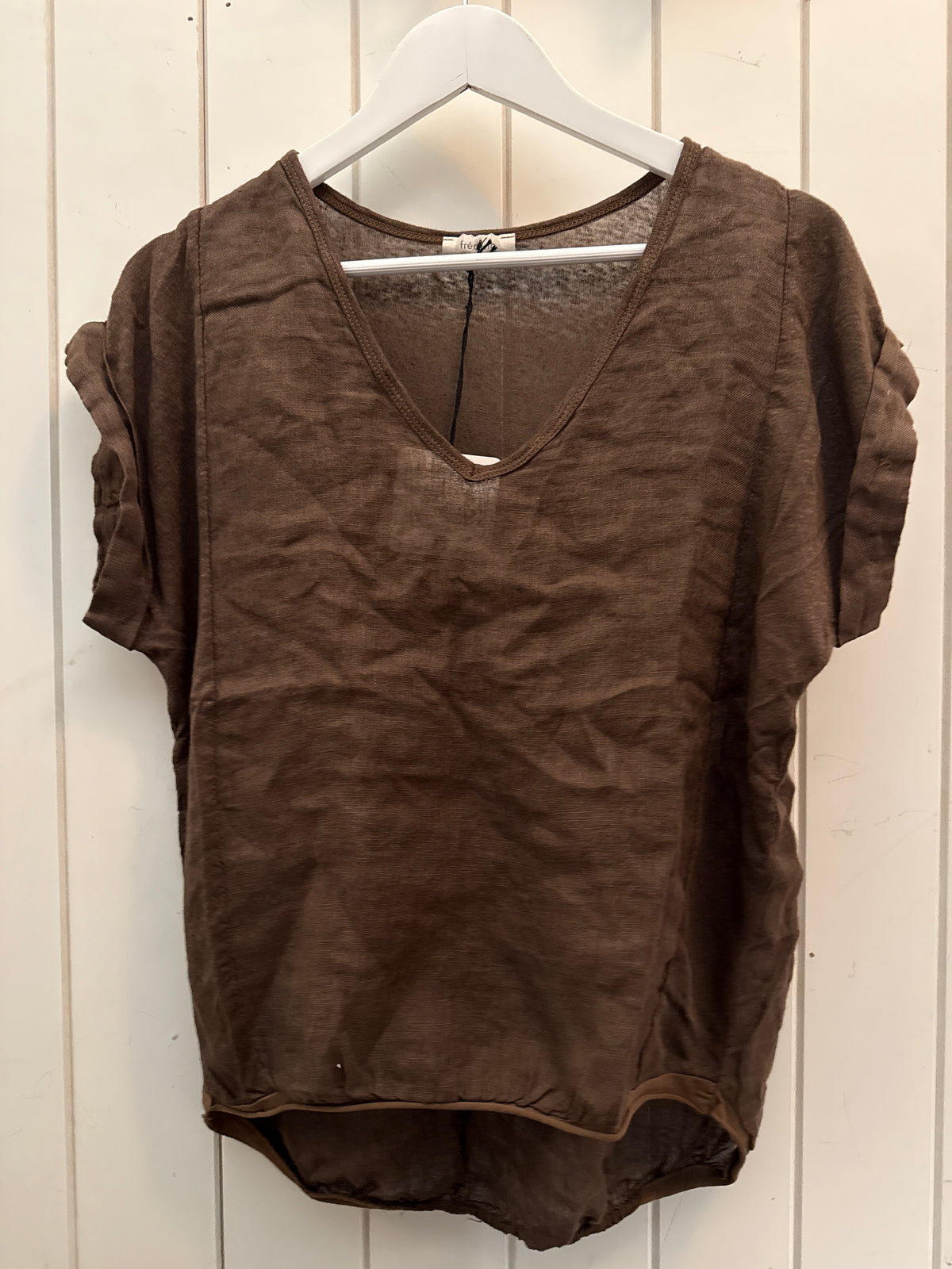 Frederic linen tees with elastic hem - Stay Wild Collective