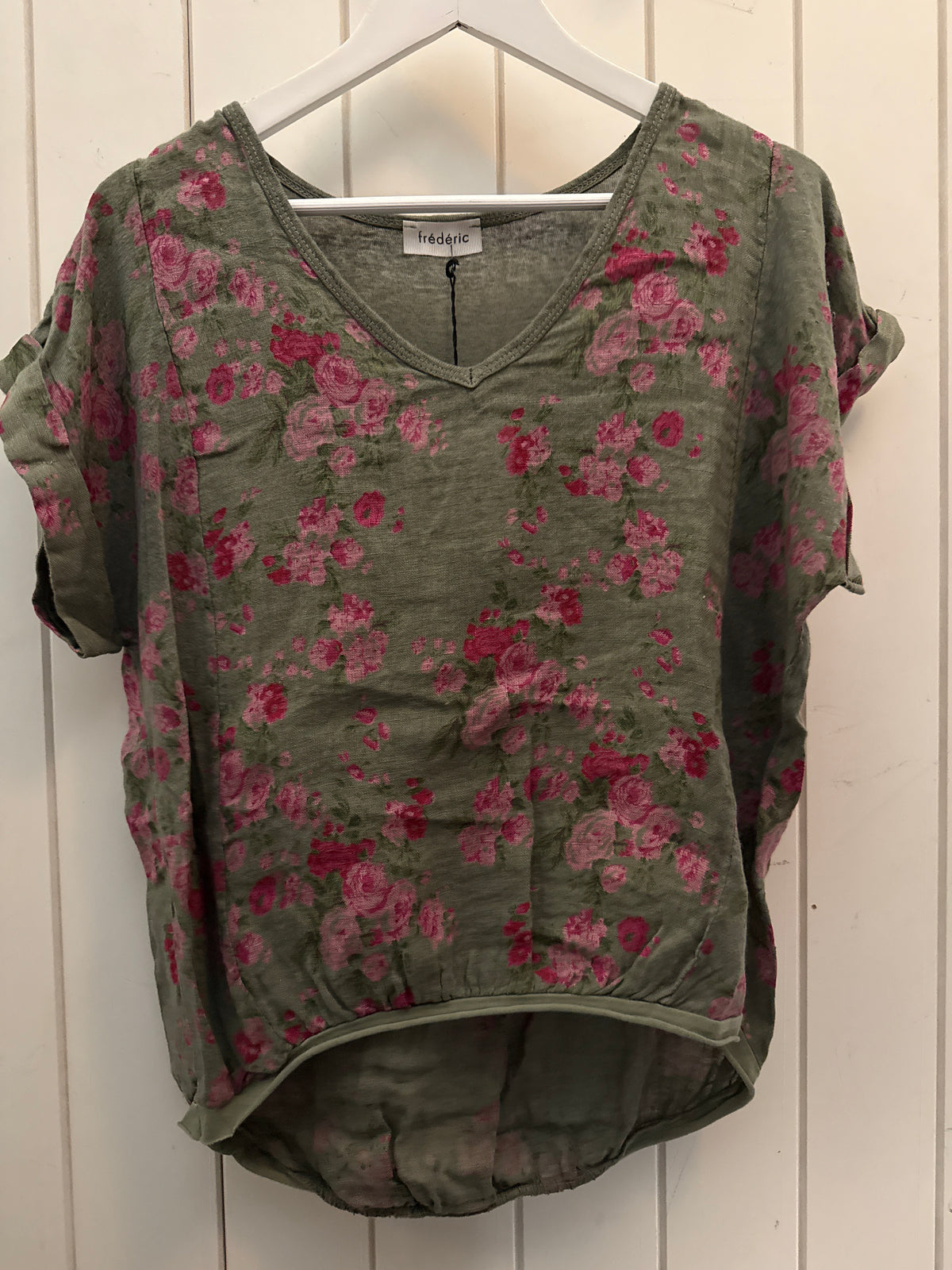 Frederic linen tees with elastic hem - Stay Wild Collective