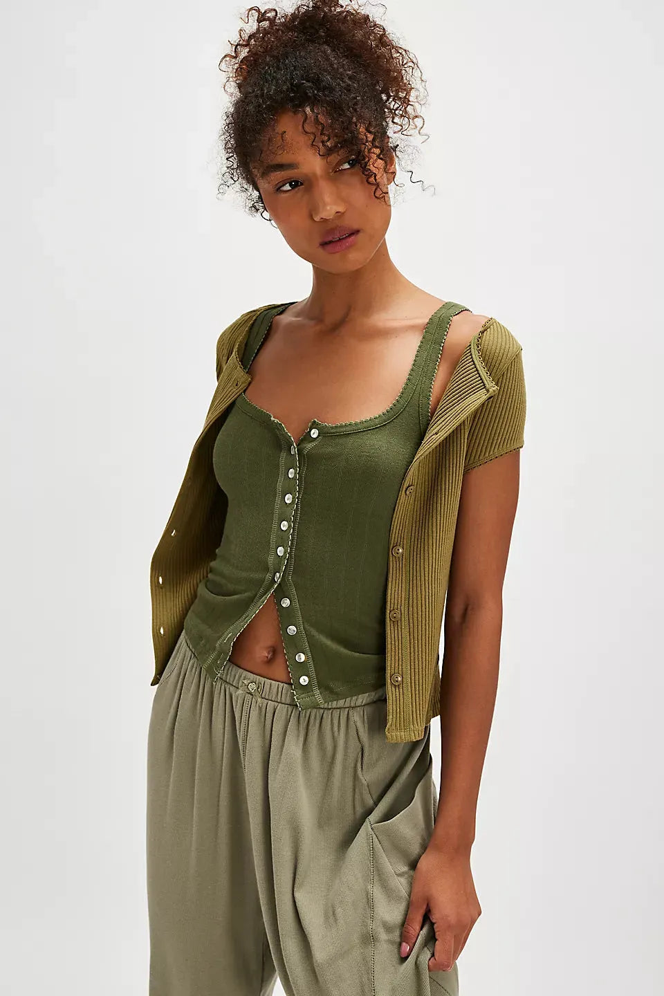 Free People End Game Pointelle Tank | Adventurer - Stay Wild Collective  Tee shirts