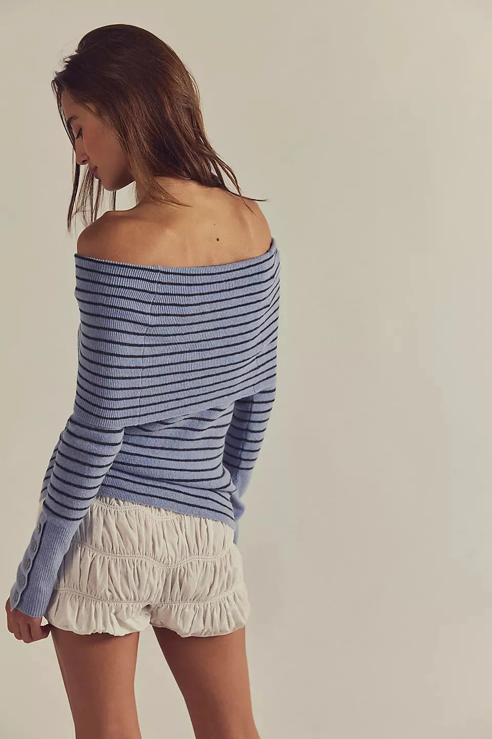 Free People Evergreen Sweater | Peri Combo - Stay Wild Collective  Tee shirts