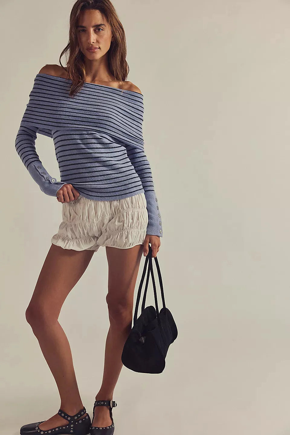 Free People Evergreen Sweater | Peri Combo - Stay Wild Collective  Tee shirts