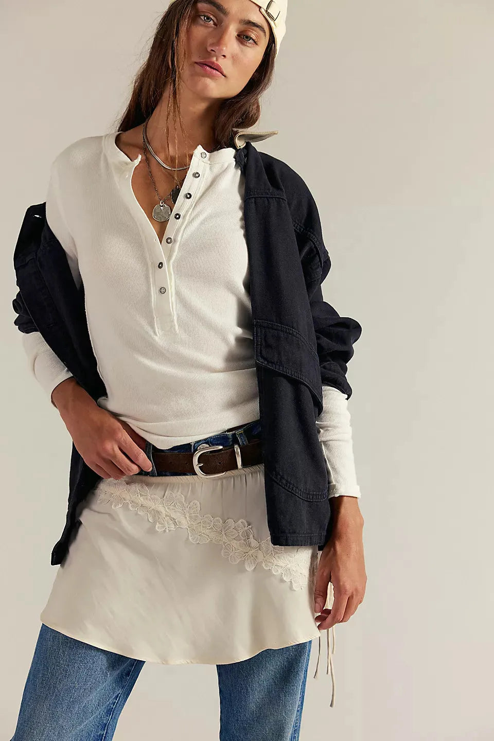 Free People Jamie Henley Long Sleeve - Stay Wild Collective  Tee shirts