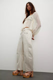 Free People Good Luck Mid-Rise Barrel Jeans | Milk - Stay Wild Collective  Jeans