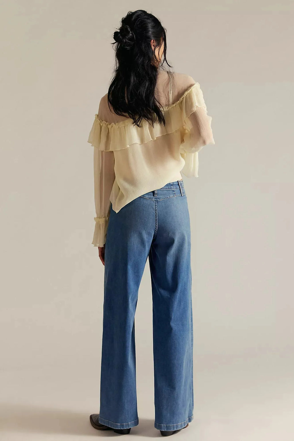 Free People Libre Wide Leg - Goodie Goodie - Stay Wild Collective  Jeans